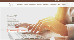 Desktop Screenshot of pegasepba.com