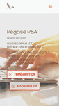 Mobile Screenshot of pegasepba.com
