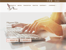Tablet Screenshot of pegasepba.com
